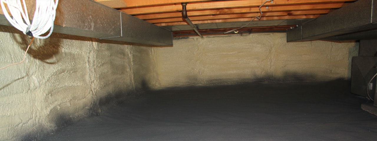 Athens spray foam insulation for crawl spaces